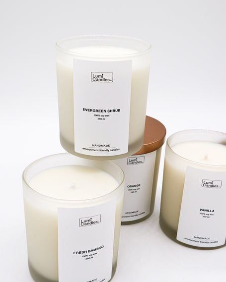 Scented Soy Candles - Lumi Candles PH