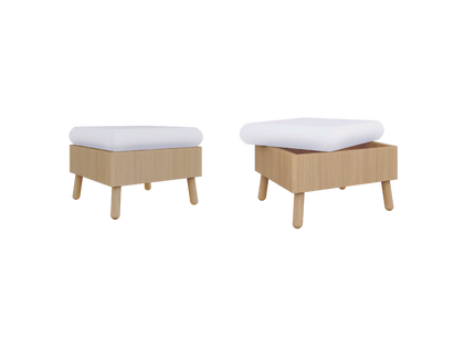 Grove Ottoman (Pre-order. Delivery in 3-4 weeks) - Lumi Candles PH