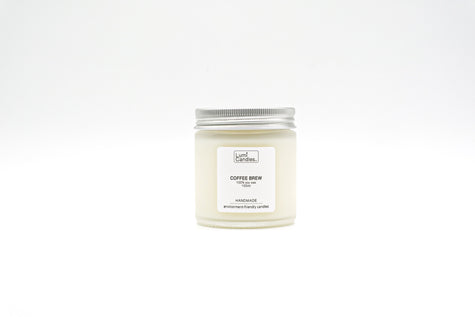 Coffee Brew Scented Soy Candle (100 ml) - Lumi Candles PH