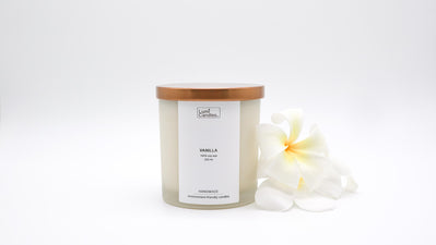Vanilla Scented Soy Candle (250ml) - Lumi Candles PH