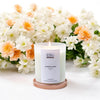 Almond Blooms Scented Soy Candle (250 ml) – Signature Blend