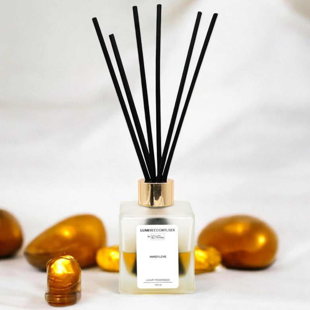 Amber Love LUMI Reed Diffuser