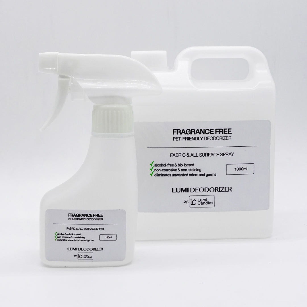 Pet Deodorizer (Fragrance-Free) with Refill Bundle