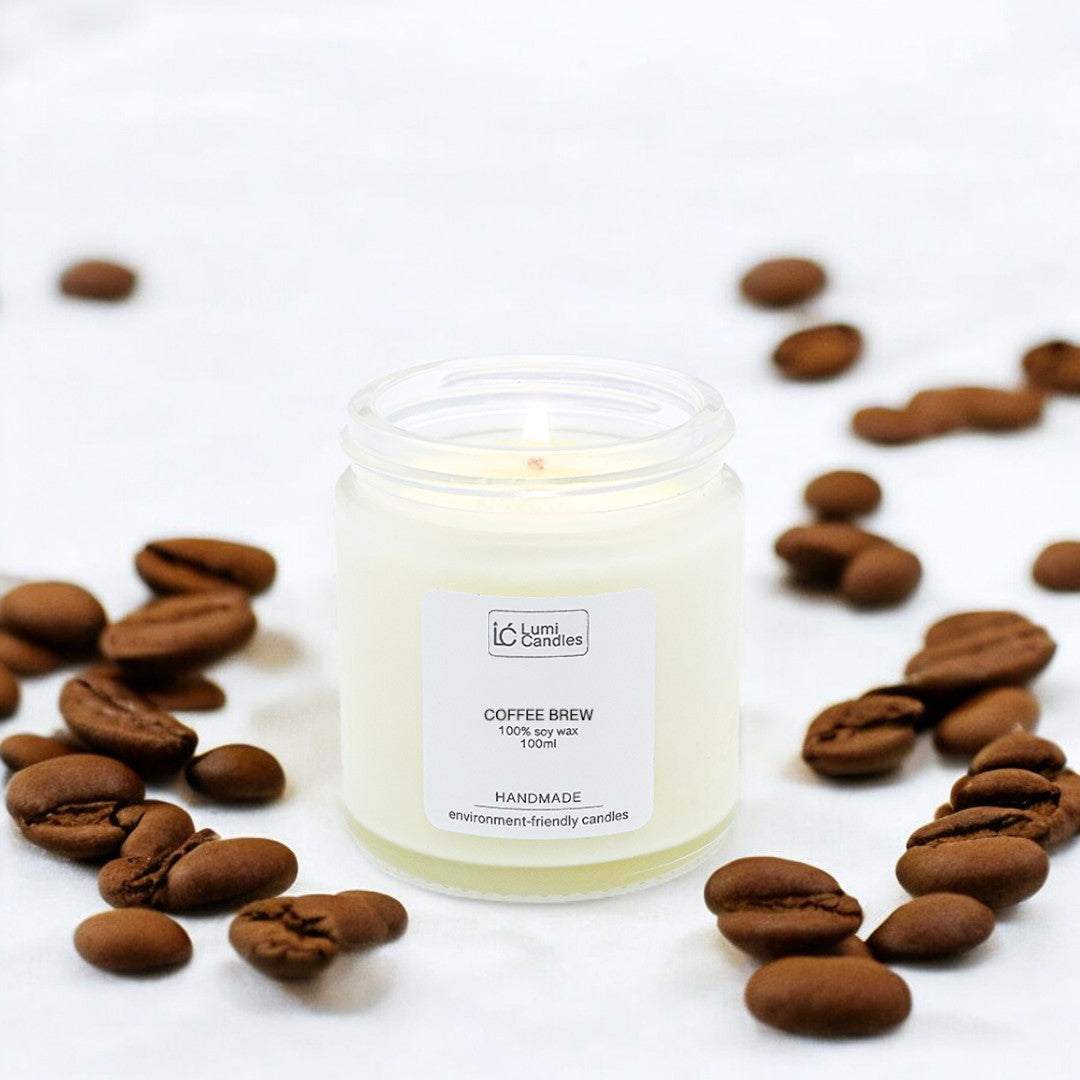 Coffee Brew Scented Soy Candle (100 ml)