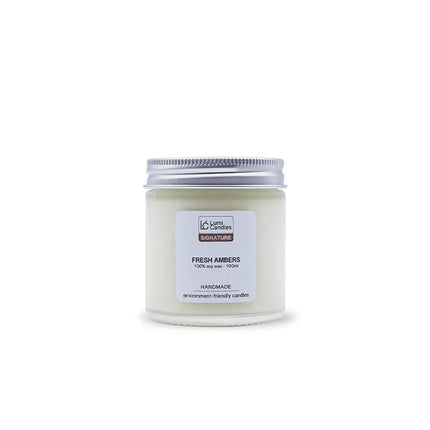 Fresh Ambers 100ml - Candle Refill