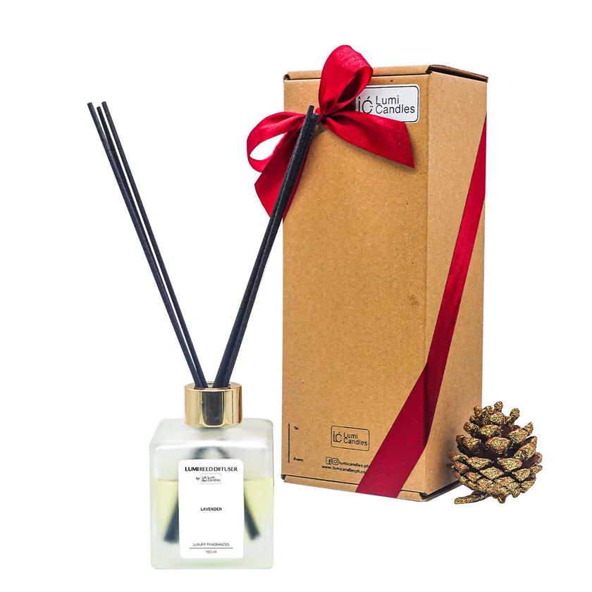 (Discounted Bulk Gifts with Packaging min. 4pcs) Lavender Reed Diffuser