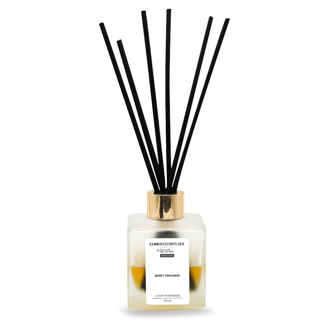 Merry Cinnamon LUMI Reed Diffuser – Signature Blend