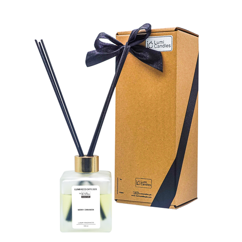 Merry Cinnamon LUMI Reed Diffuser – Signature Blend