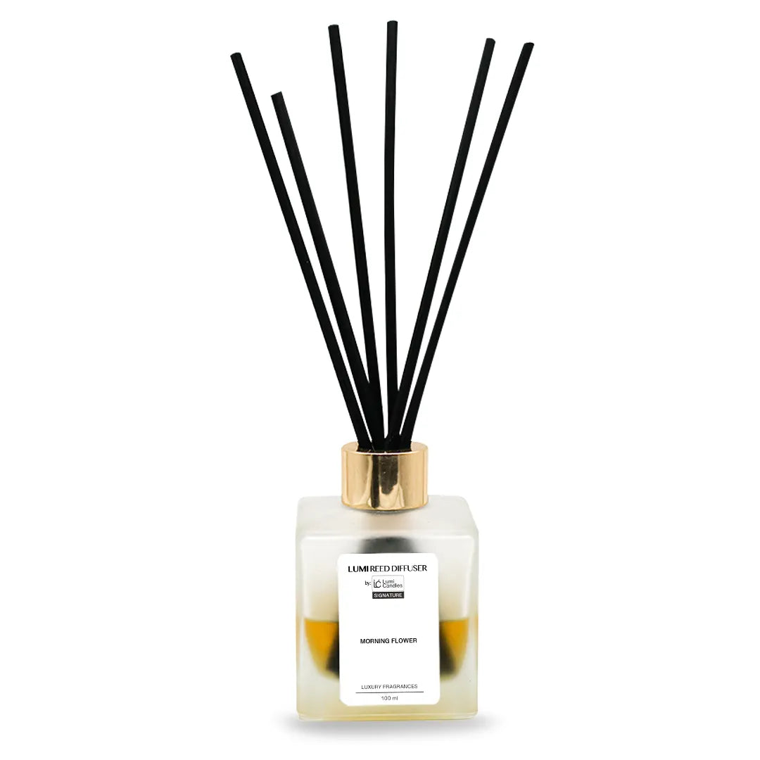 Morning Flower LUMI Reed Diffuser – Signature Blend