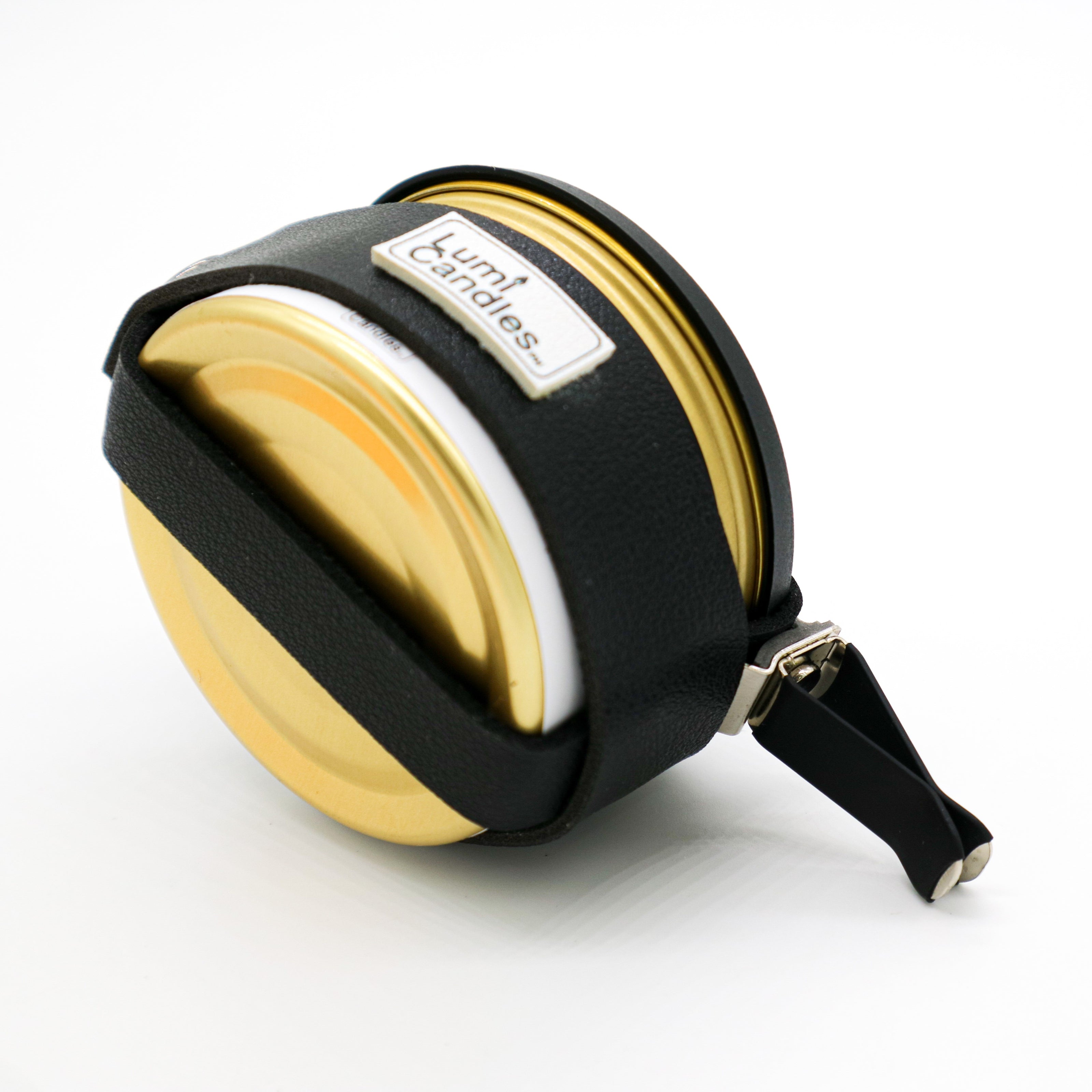 New Car Leather LUMI Car Freshener with Holder