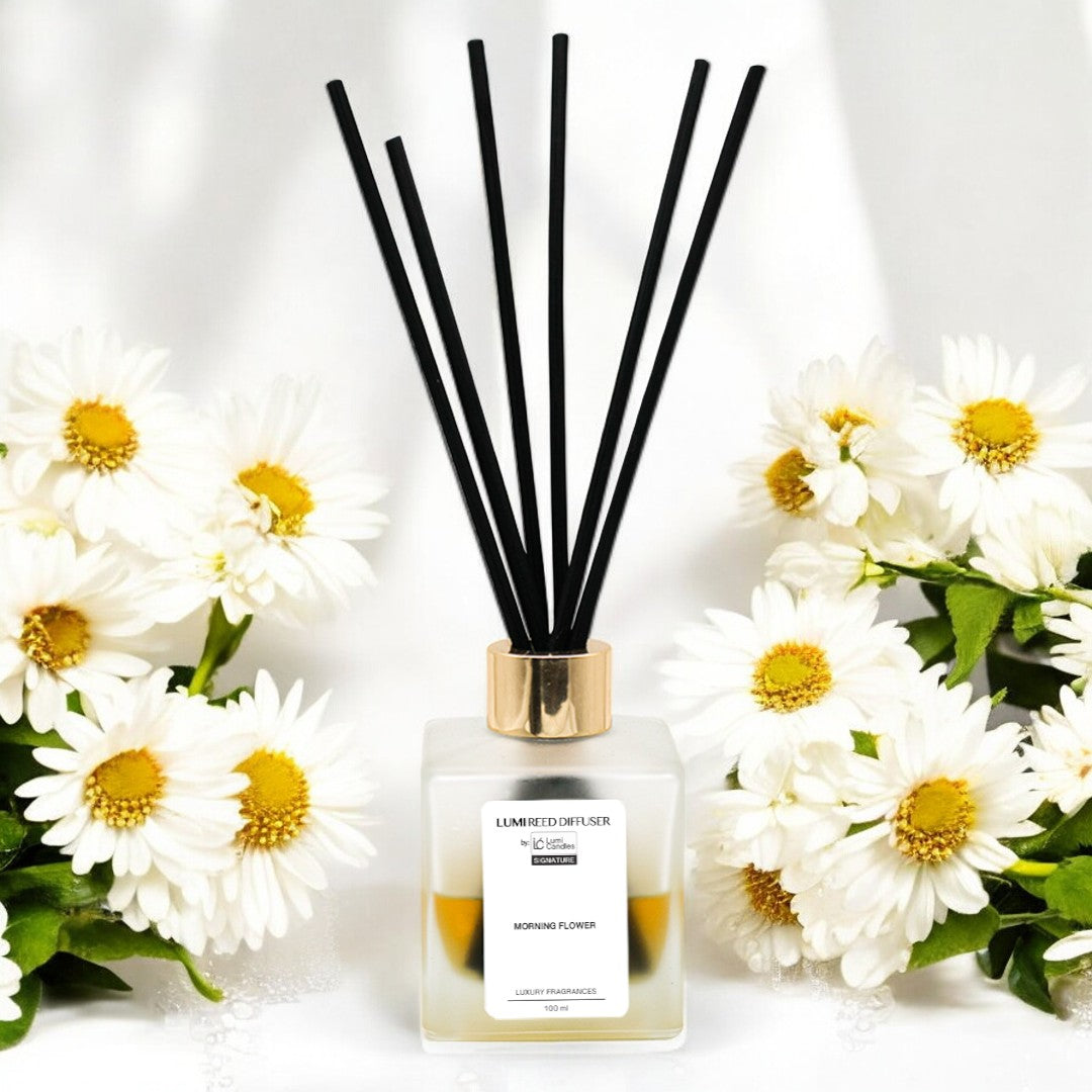 Morning Flower LUMI Reed Diffuser – Signature Blend