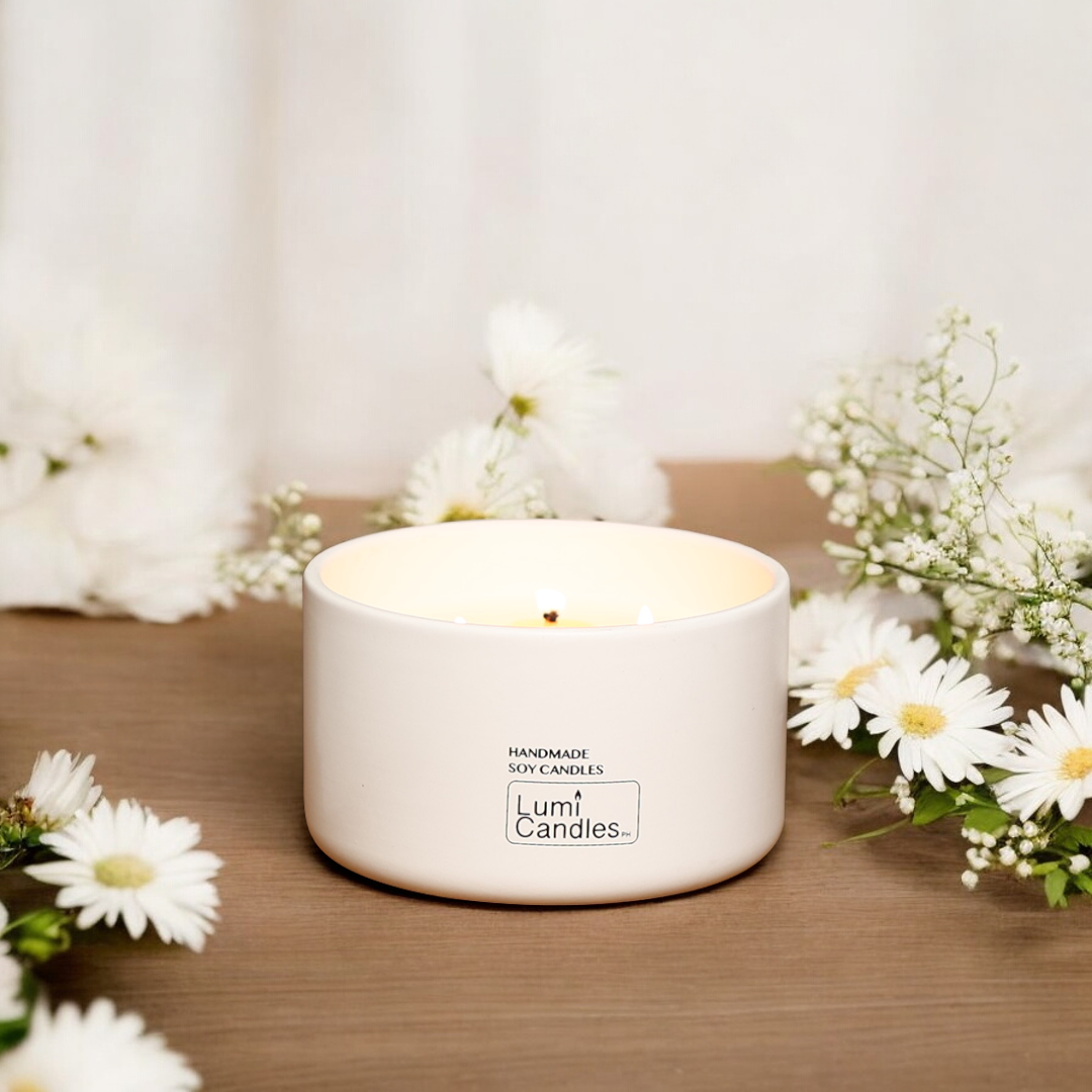 Morning Flower Scented Soy Candle (800 ml)