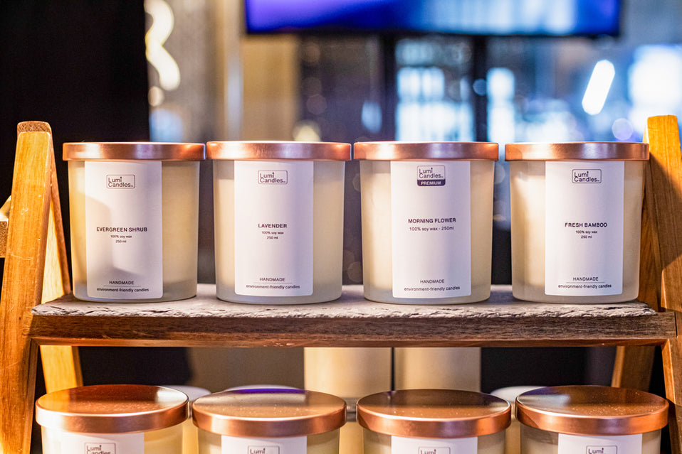 Scented Soy Candles Philippines by Lumi Candles PH