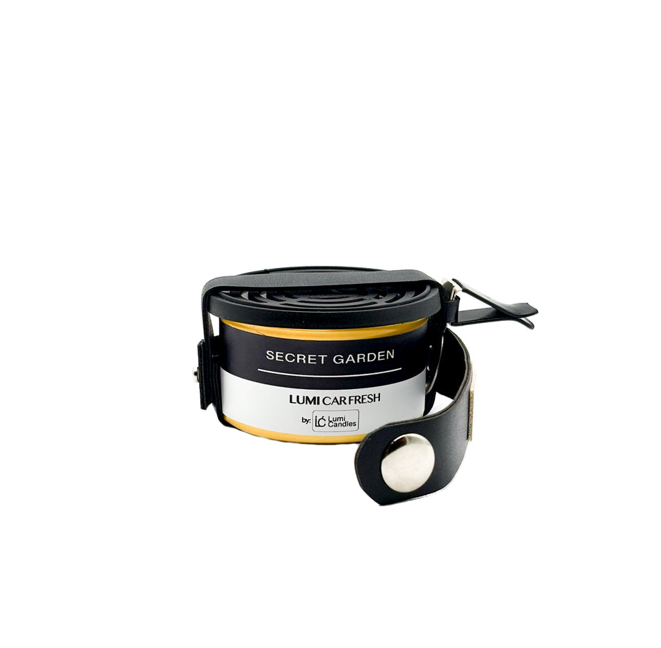 Secret Garden LUMI Car Freshener with Holder