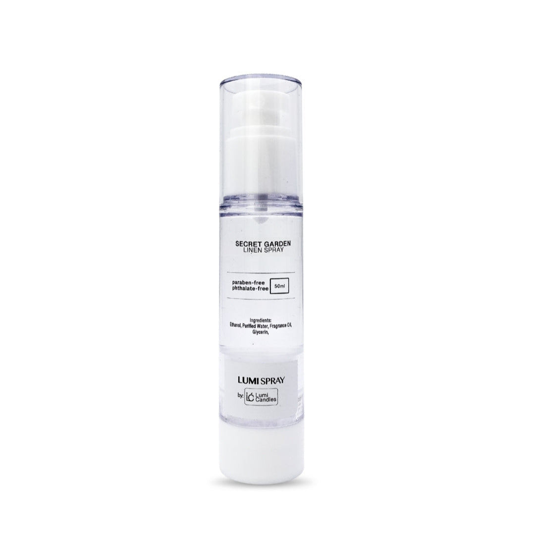 Secret Garden LUMI Room and Linen Spray – Signature Blend