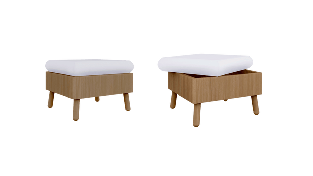 Grove Ottoman (Pre-order. Delivery in 3-4 weeks) - Lumi Candles PH