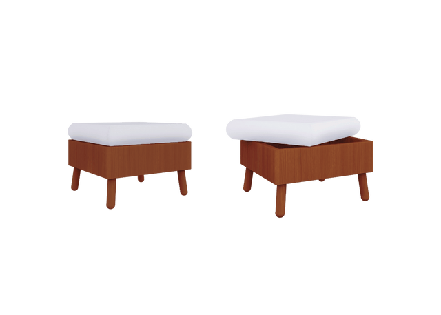 Grove Ottoman (Pre-order. Delivery in 3-4 weeks) - Lumi Candles PH