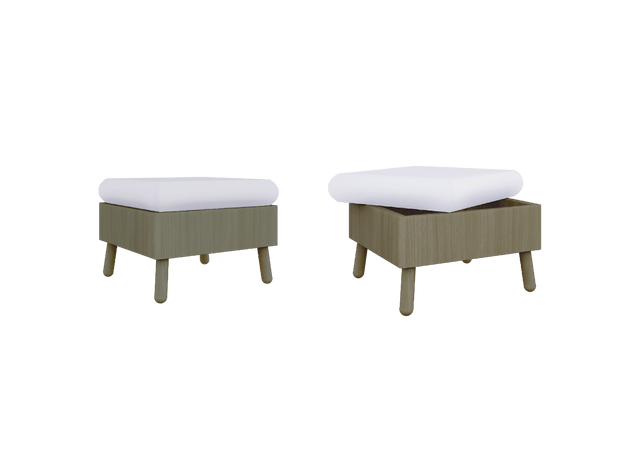 Grove Ottoman (Pre-order. Delivery in 3-4 weeks) - Lumi Candles PH