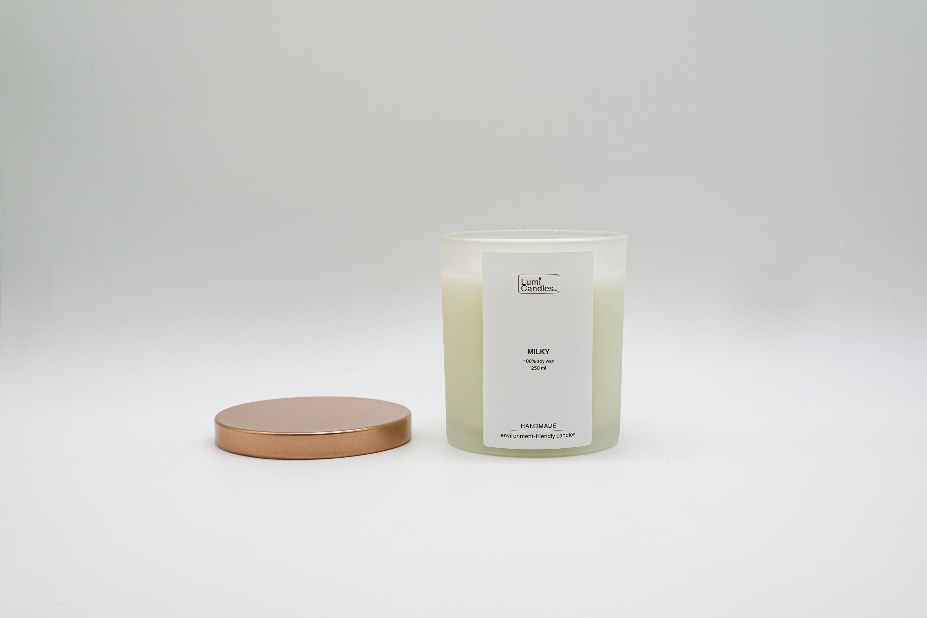 Milky 250ml – Candle Refill - Lumi Candles PH