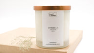 Citronella Scented Soy Candle (250 ml) - Lumi Candles PH